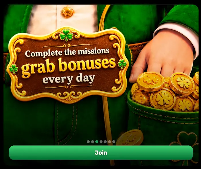 Patrick Spins Casino banner